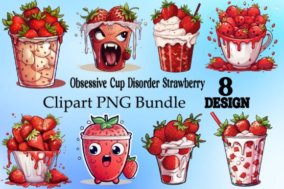 Download Obsessive Cup Disorder Strawberry - Obsessive cup Collection