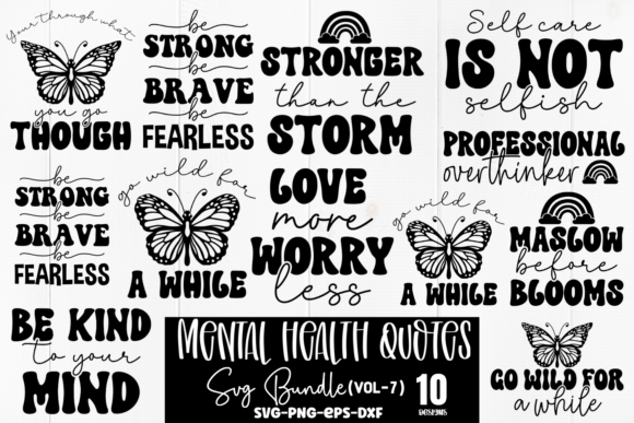 Download Mental Health SVG Bundle - Mental health svg Collection