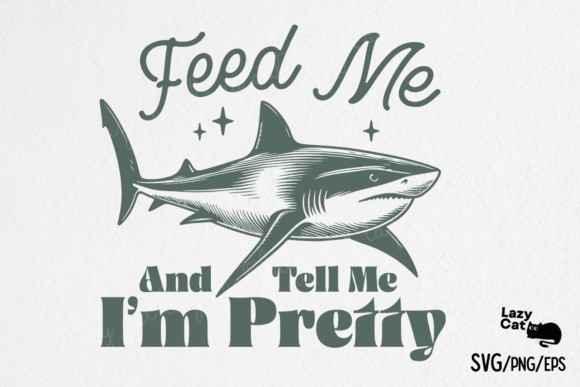 Download Retro Funny Sarcastic Animal Shark SVG - Shark svg Collection
