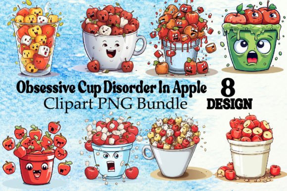 Download Obsessive Cup Disorder in Apple Clipart - Premium Resources